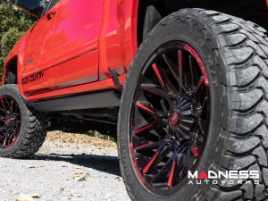 GMC Sierra Side Steps - Power Running Boards - Lighted - Crew Cab - Rough Country (2014-2018) GMC Sierra Side Steps - Power Running Boards - Lighted - Crew Cab - Rough Country (2014-2018)